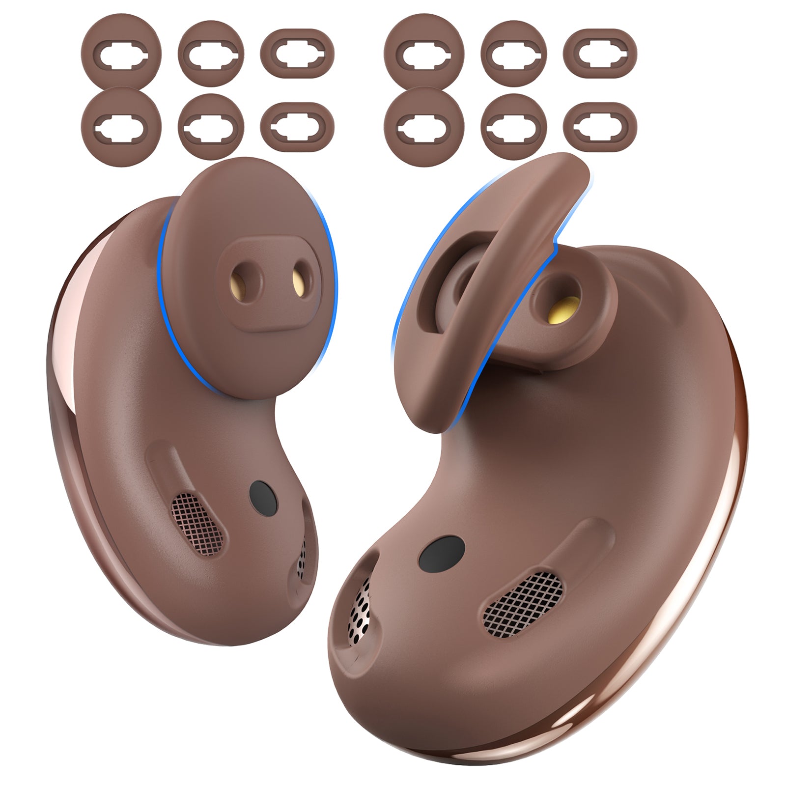 AHASTYLE PT132 For Samsung Galaxy Buds Live 6 Pairs S M L Replacement Earbuds Tips Anti-slip Silicone Bluetooth Earphone Eartips AHASTYLE PT132 For Samsung Galaxy Buds Live 6 Pairs S M L Replacement Earbuds Tips Anti-slip Silicone Bluetooth Earphone Eartips